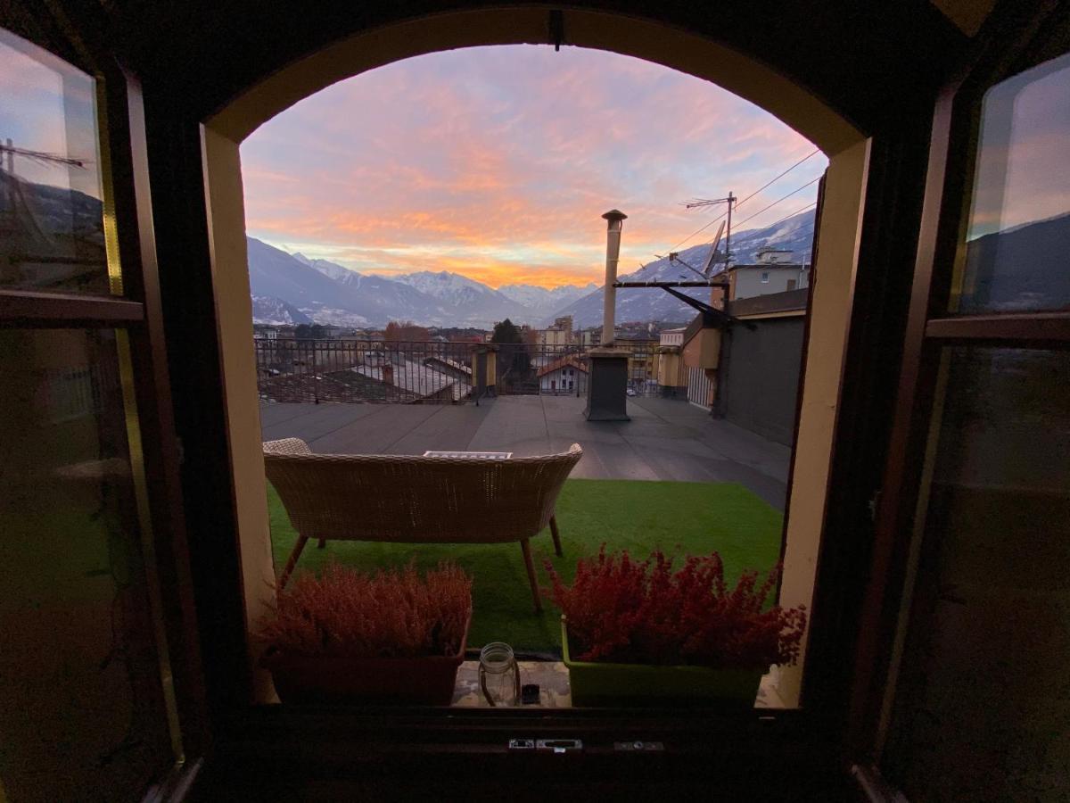 Mansarda Del Sole, Nel Cuore Di Aosta Exterior foto