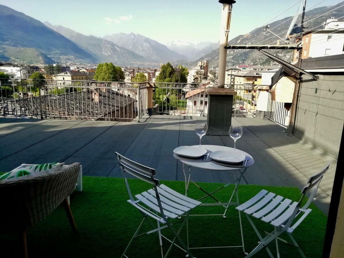 Mansarda Del Sole, Nel Cuore Di Aosta Exterior foto